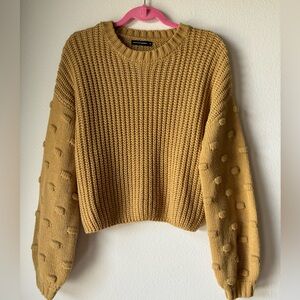 Knit sweater